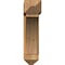 Ekena Millwork Thorton Arts and Crafts Rough Sawn Bracket w/ Offset Brace, Western Red Cedar, 8"W x 32"D x 32"H BKT0806X32X32THR03RWR - alternate 2